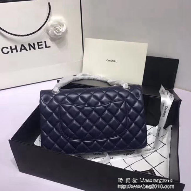 香奈兒CHANEL 升級版A1112進口小羊皮全新經典金銀鏈條肩背斜挎包 DSC1168